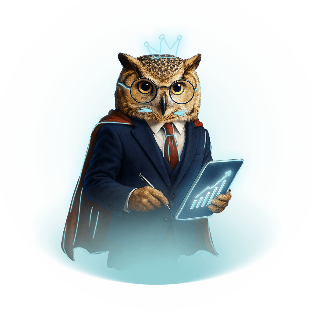 Owl with iPad representing as SEO Consultant for SEO Agency in Singapore
