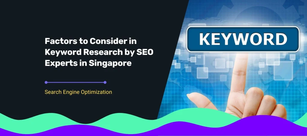 Factors in Keyword research by SEO experts