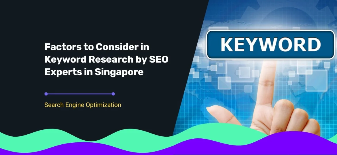 Factors in Keyword research by SEO experts