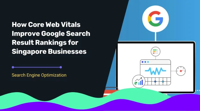 Blog cover for Core Web Vitals Improve Google Search Result Rankings