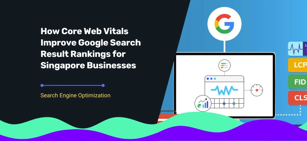 Blog cover for Core Web Vitals Improve Google Search Result Rankings