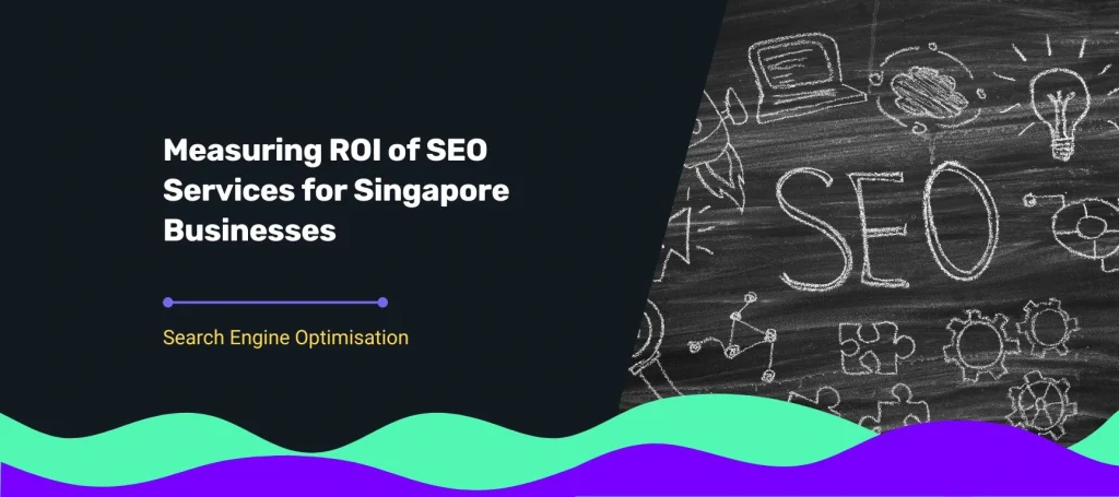 Visual of a chalkboard showing SEO, gears, and growth icons, symbolising strategy and analytics in professional SEO services.