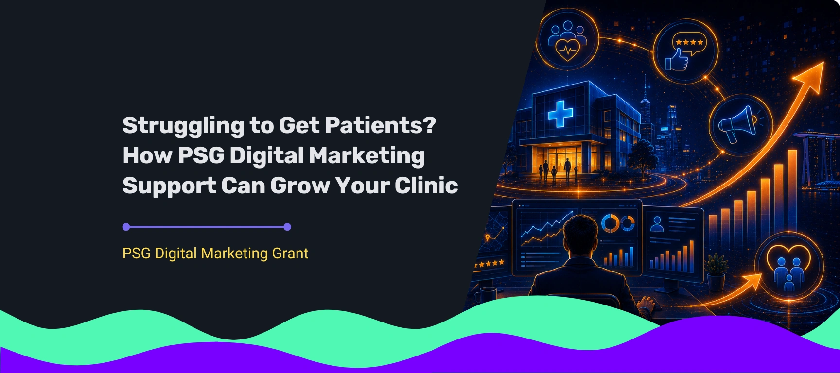 Cover for blog about PSG Digital Marketing Grant on Health care